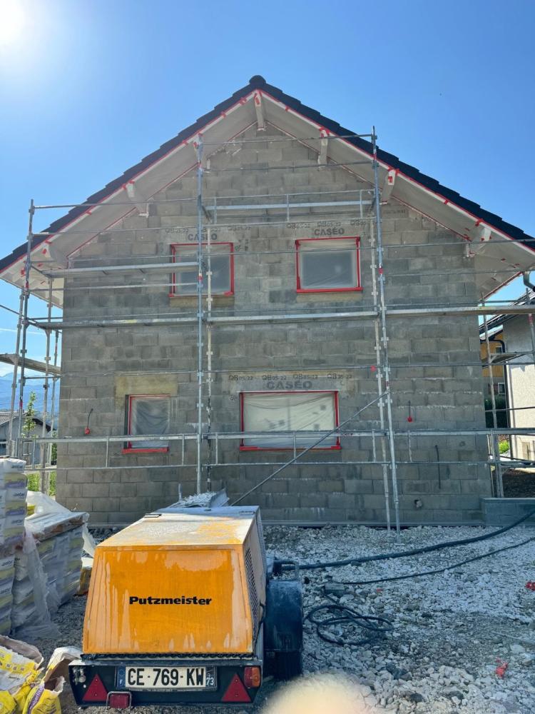 Rénovation Façade à Entrelacs