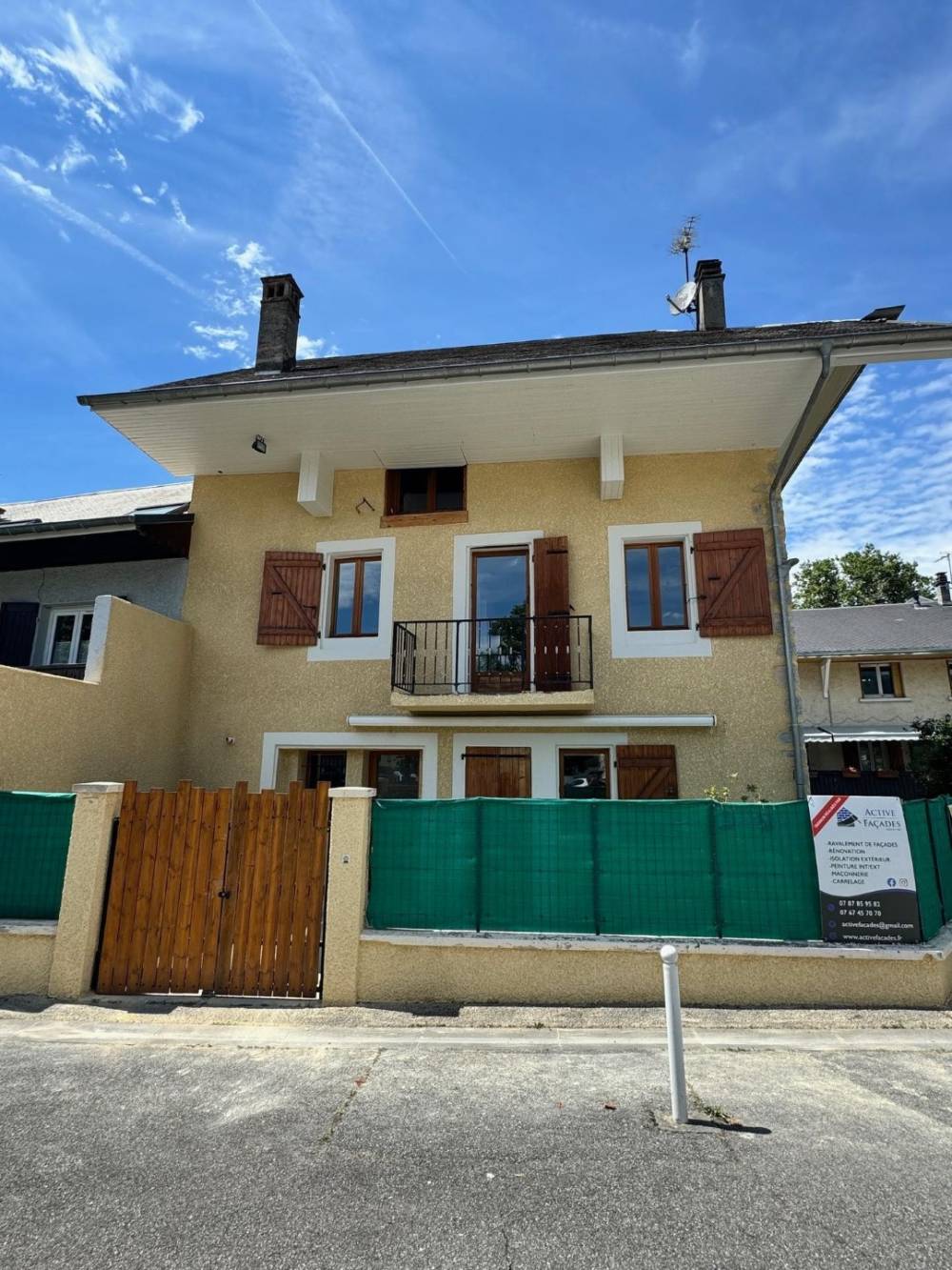 Rénovation de façade Saint-Alban-Leysse (Savoie)